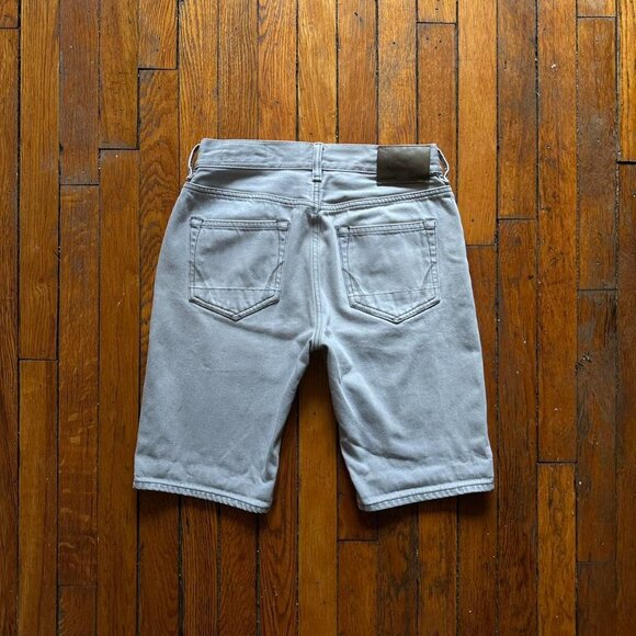 All Saints Demascus Slim Jean Short Men Size 28" Grey Denim Flat‎ Front - Picture 5 of 6